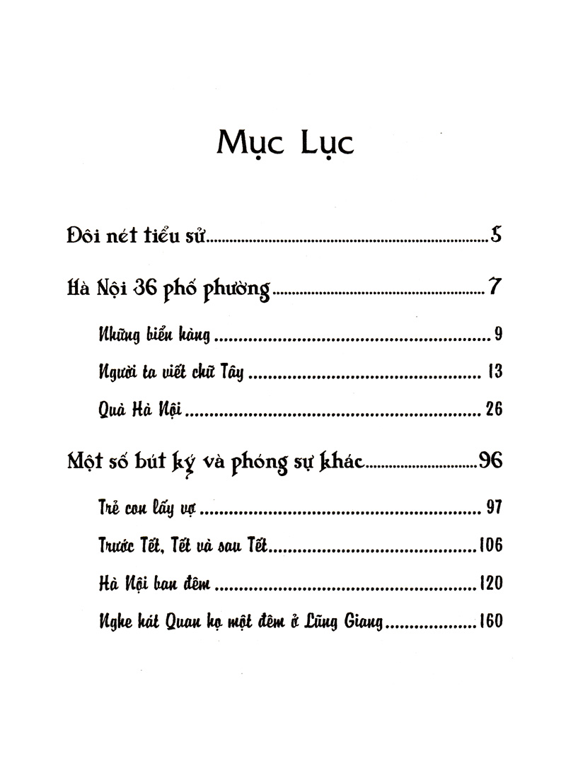 Sách: Hà Nội 36 Phố Phường