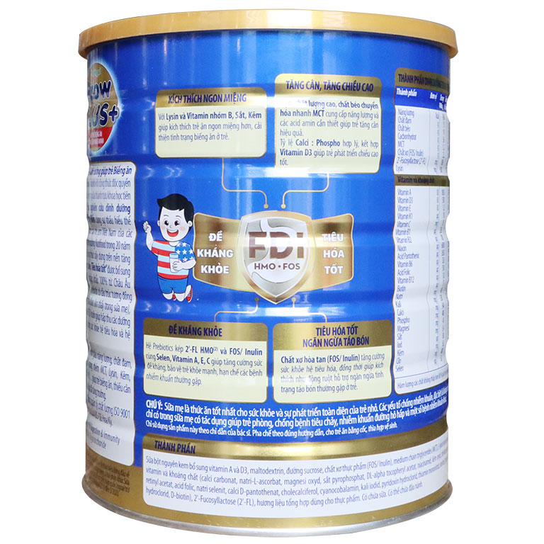Sữa Bột Nutifood Grow Plus Xanh 1.5kg