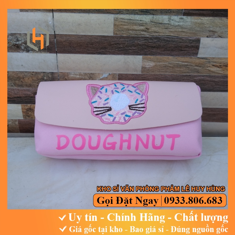 Hộp đựng bút vải  1 ngăn đựng được nhiều bút máy tính(