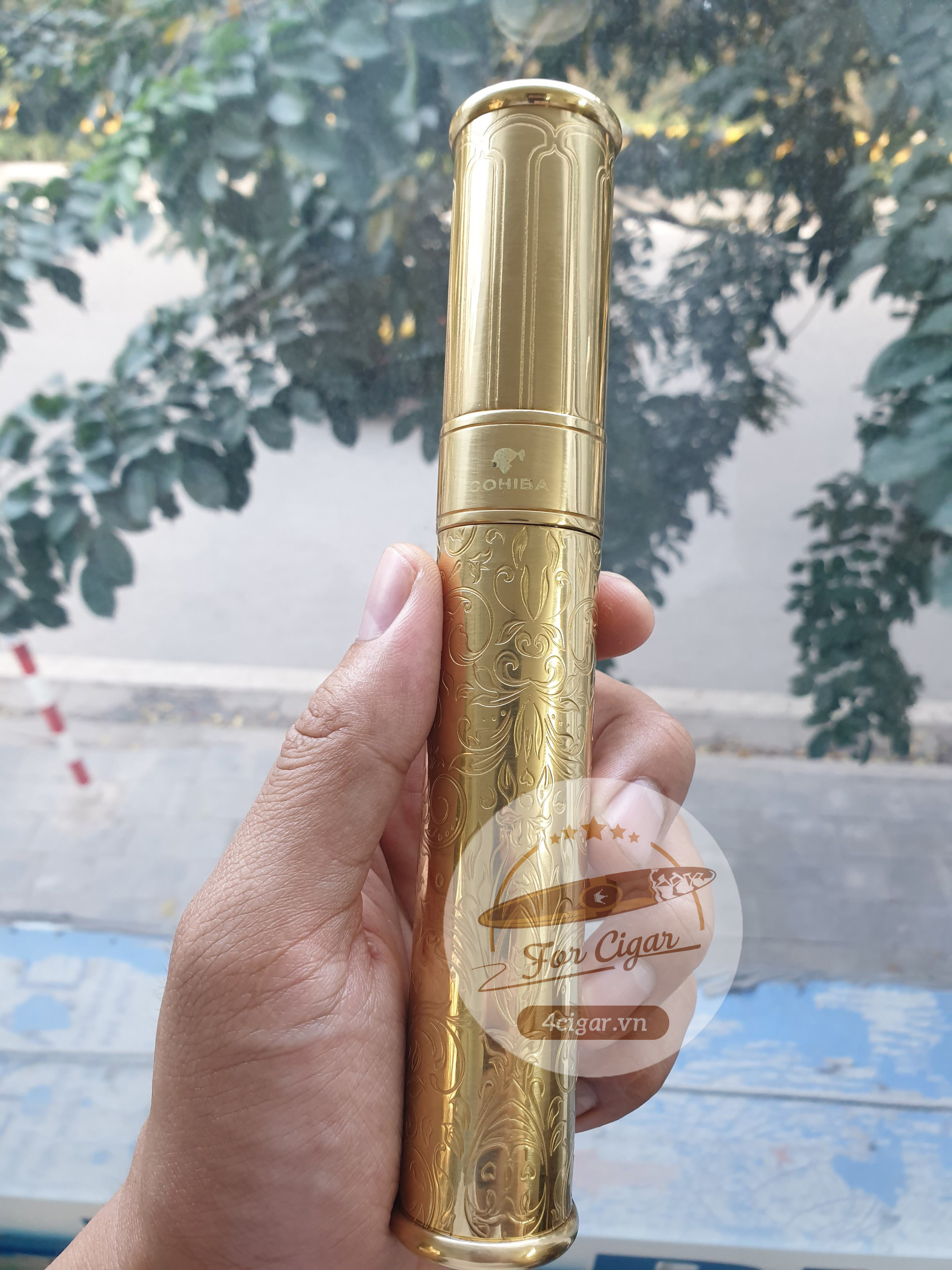 Ống đựng điếu Cigar Cohiba HB-028
