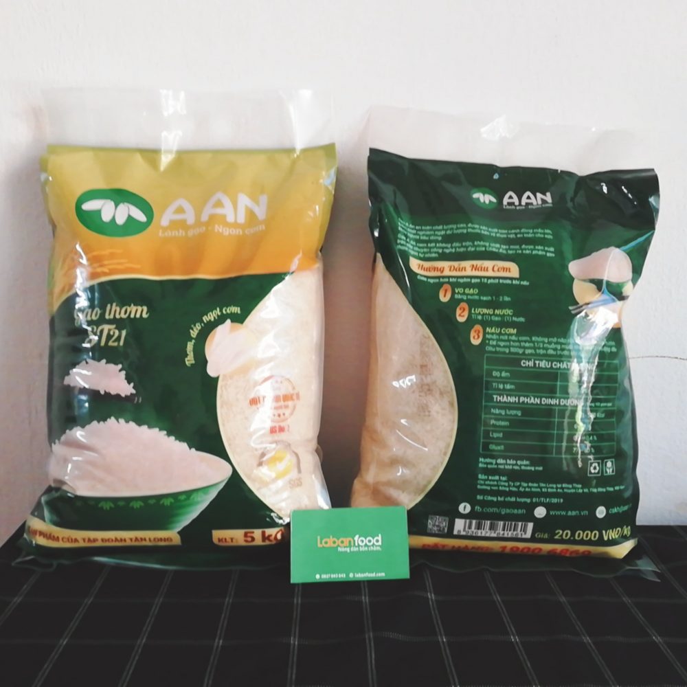 Gạo ST21 Tân Long túi 5kg