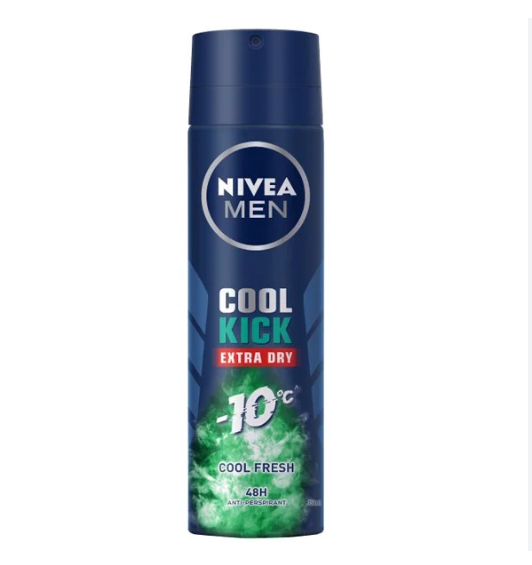 Xịt ngăn mùi nivea men cool kick mát lạnh - hàng thái lan