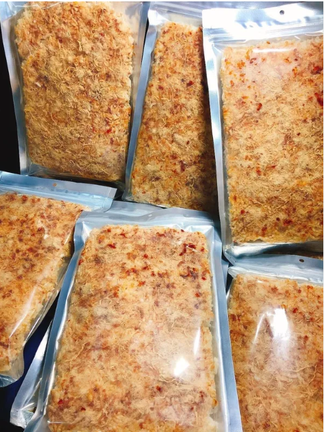 Cơm Cháy Chà Bông Cao Cấp Tiến Vua_200gram/miếng