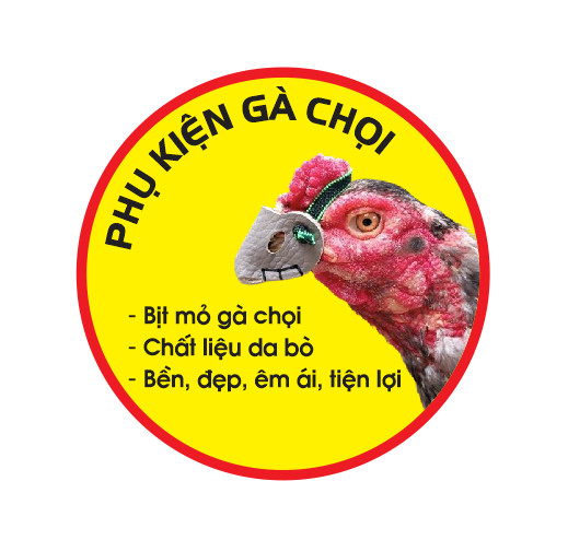 COMBO 2 đôi Bịt mỏ gà chọi VIP. Bịt mỏ gà nòi.