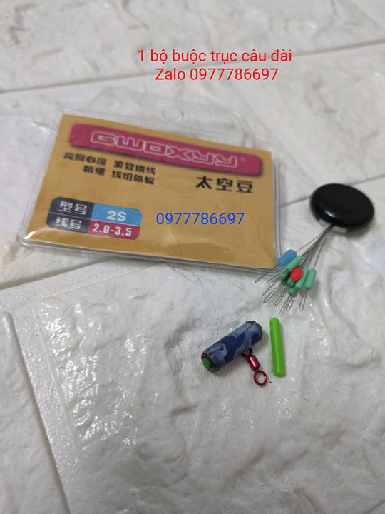 gói phụ kiện câu đài chất liệu silicon cao cấp