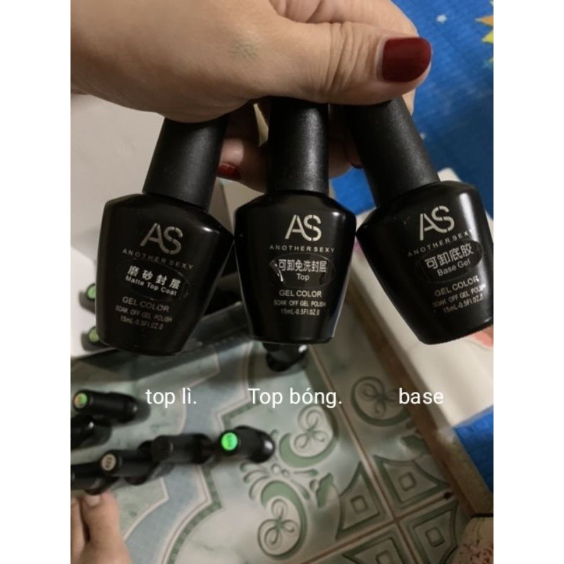Top Lì AS Top Sơn Gel Nail - sinailmi