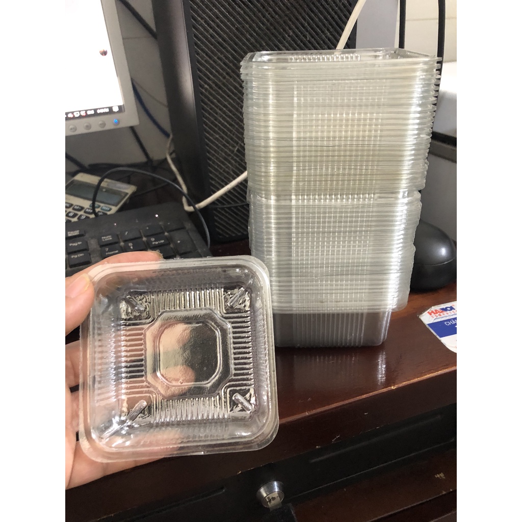 Khay trung thu cỡ 9*9*3.5cm tập 100 chiếc