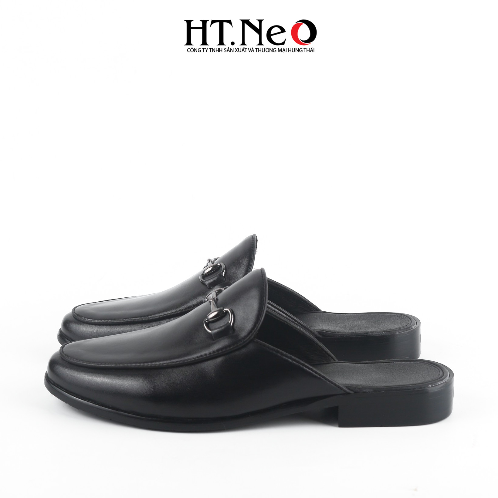 Giày sapo, giày sục nam da bò cấp HT.NeO da bò nhập khẩu cao cấp, đế kếp sang trọng HT.NEO S012