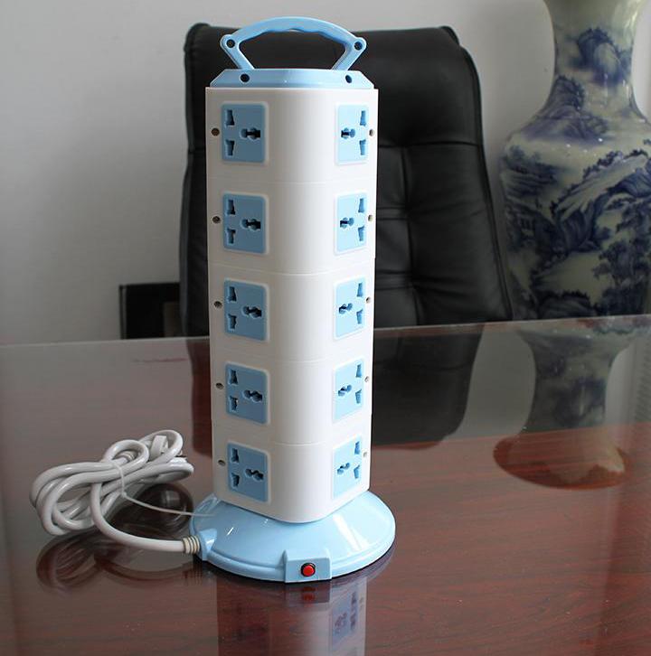 Ổ Điện 20 Ổ Cắm 3 Cổng USB 5 Tầng  Đa Năng