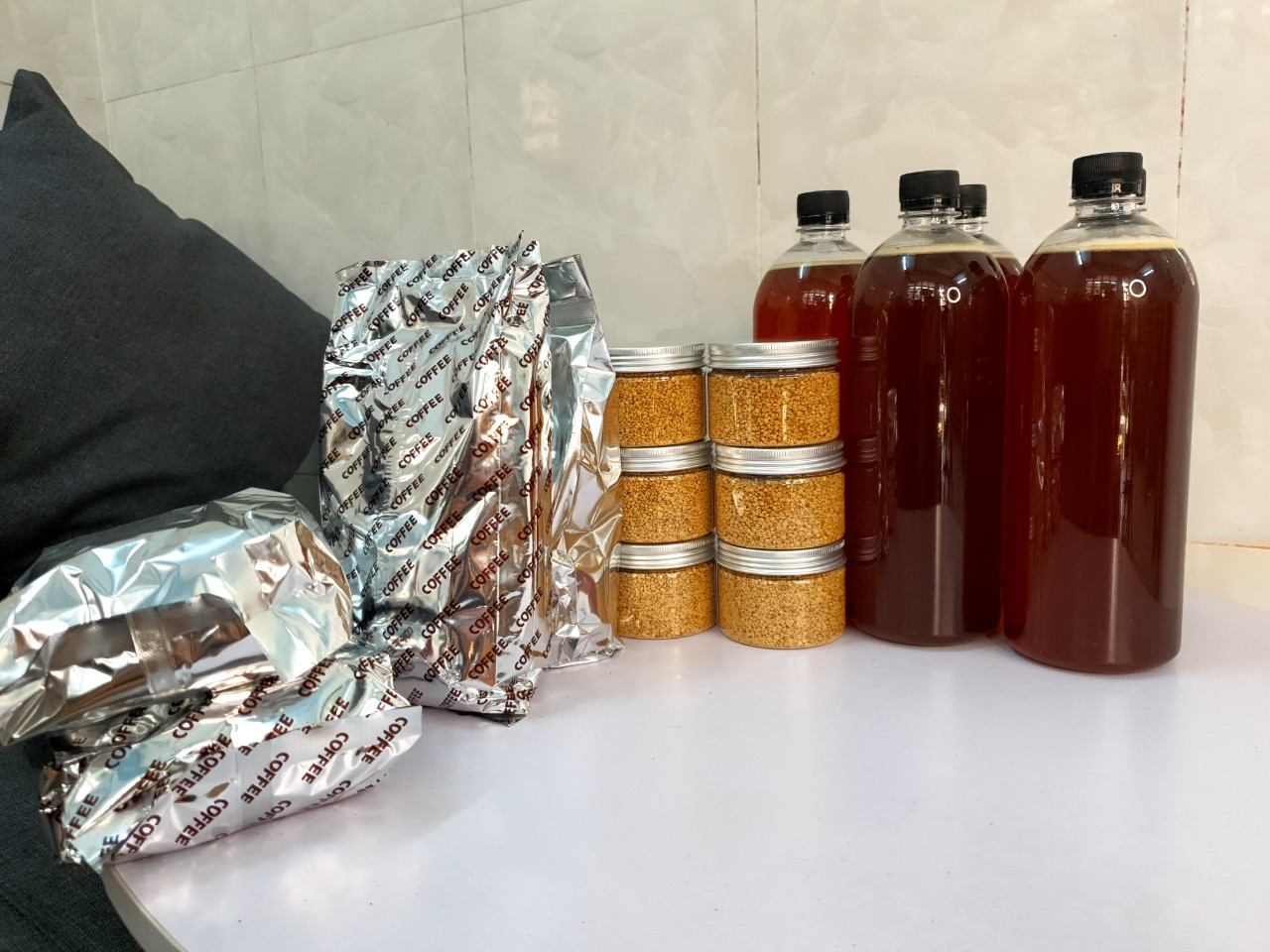 Phấn hoa từ ong nuôi