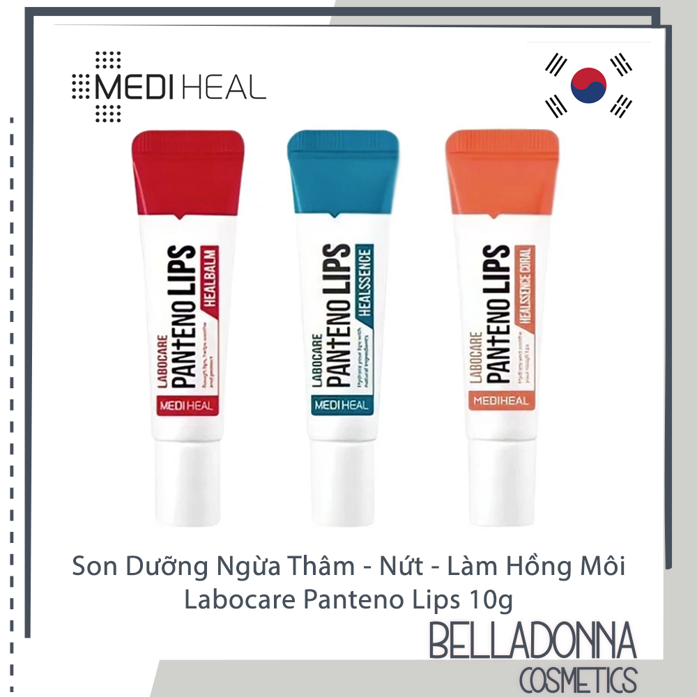 Son dưỡng ngừa thâm - nứt - làm hồng môi labocare panteno lips 10g