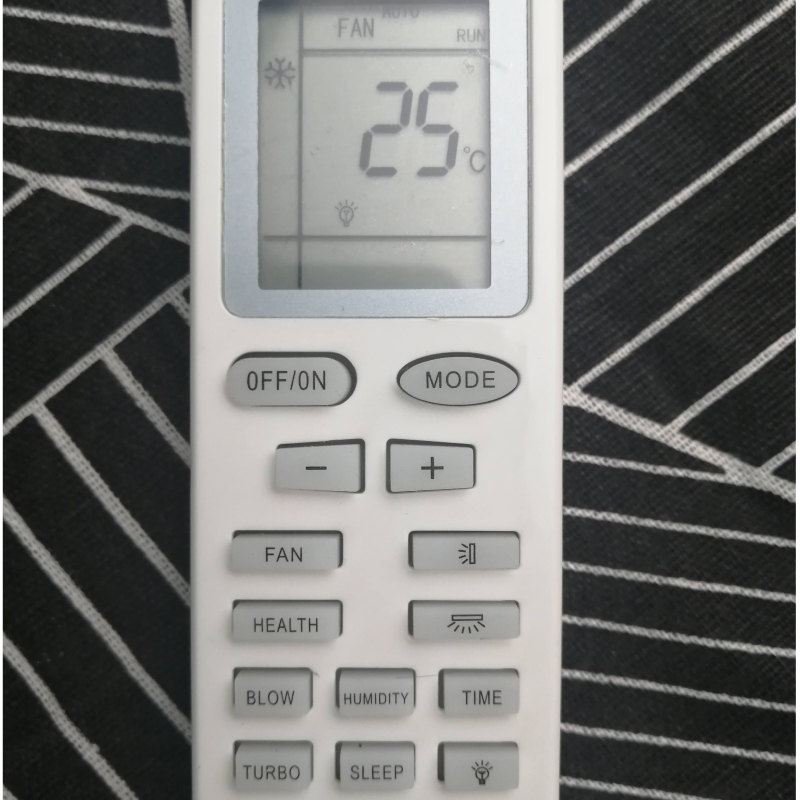 Điều Khiển điều h&ograve;a SANYO 2 chiều vu&ocirc;ng trắng