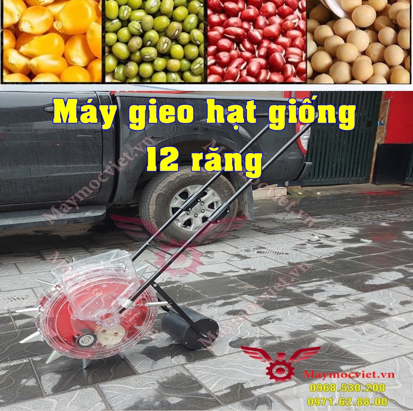 Máy gieo hạt đa năng Vinafarm 989 (12 răng)