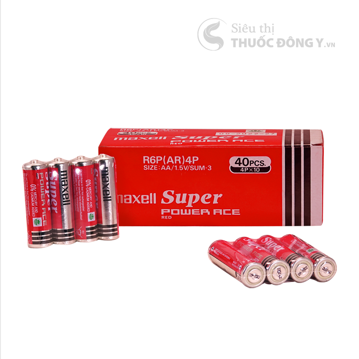 40 PCs AA - AAA batteries (primary battery) Maxell ultra-durable box-imported for watch micro sing