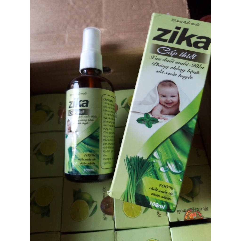 Tinh dầu xả chanh zika 100ml