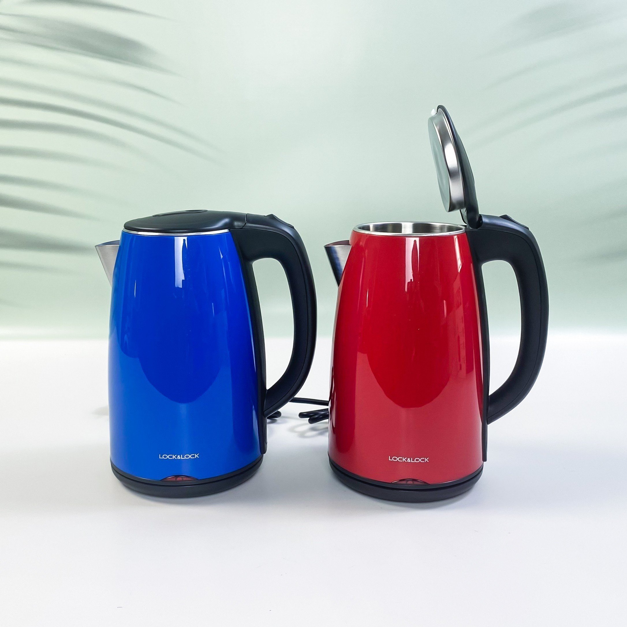 Bình Đun Siêu Tốc 2 Lớp Lock&Lock EJK731 chống nóng (1.7L)