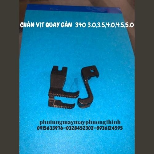 Chân vịt quay gân 340 3.0,3.5,4.0,4.5,5.0