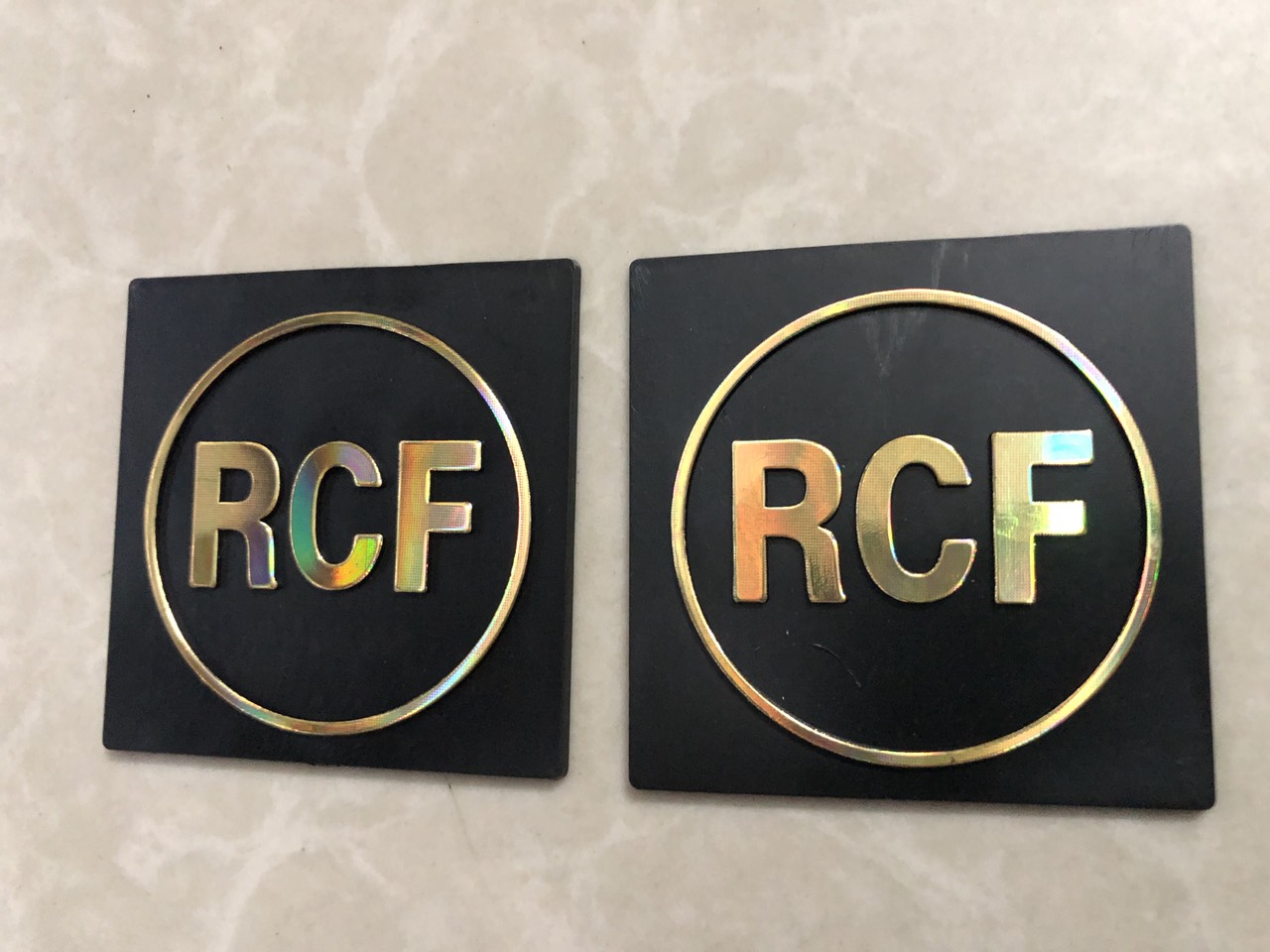 Rcf Speaker Box Stickers (1 Set 25K)