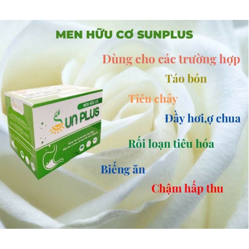 [HCM]Combo Men Sống Và Sữa Non Sunplus