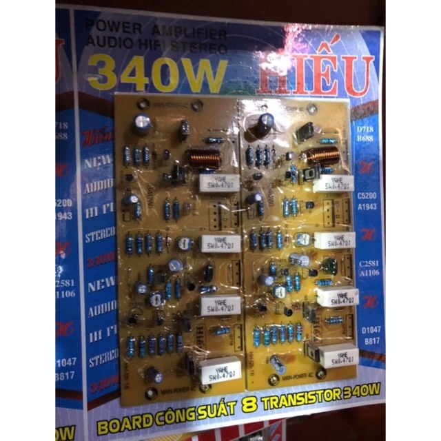 Bo Công Xuất 8 Sò 340W