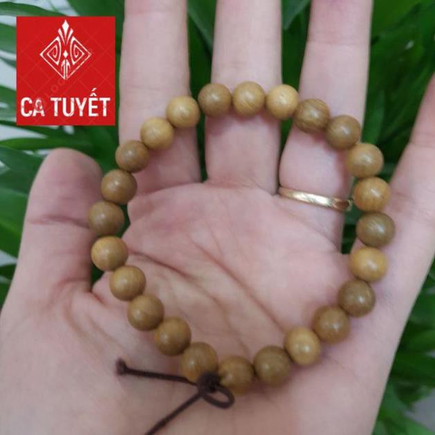 Vòng tay gỗ bách xanh 8ly