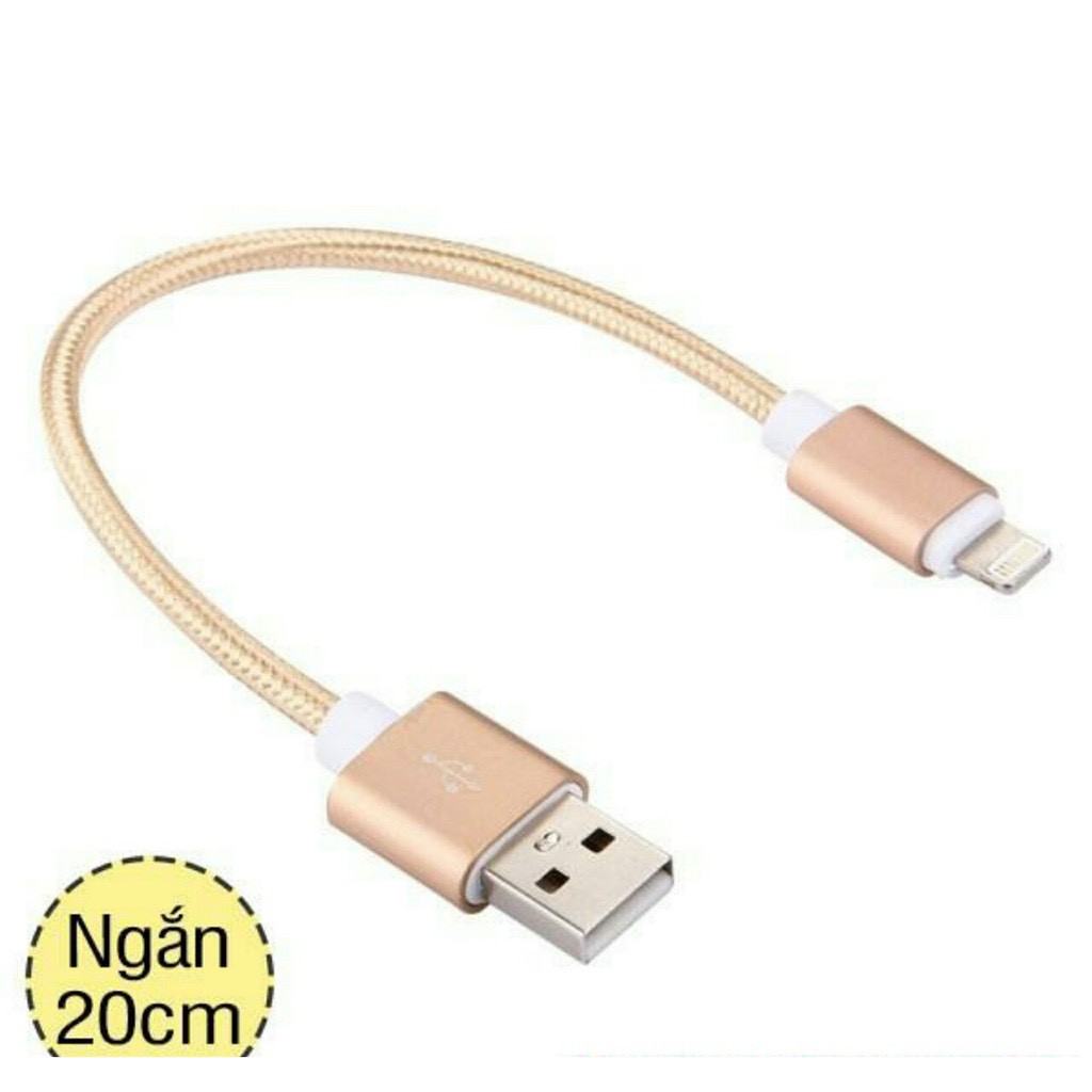 Cáp 3m Bọc Dù Cao Cấp - Cáp Ip 3m 1m