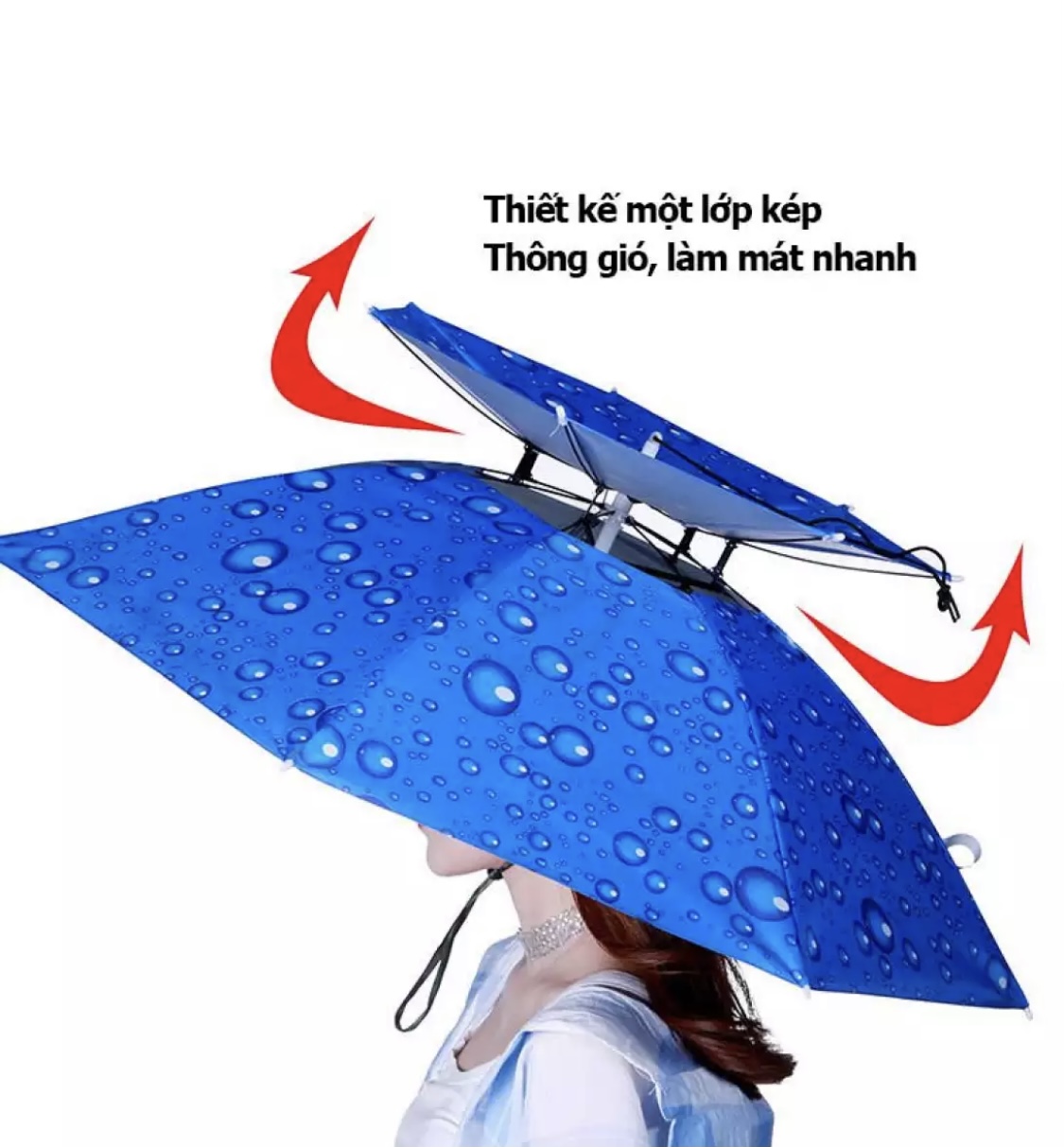 Mũ dù câu cá