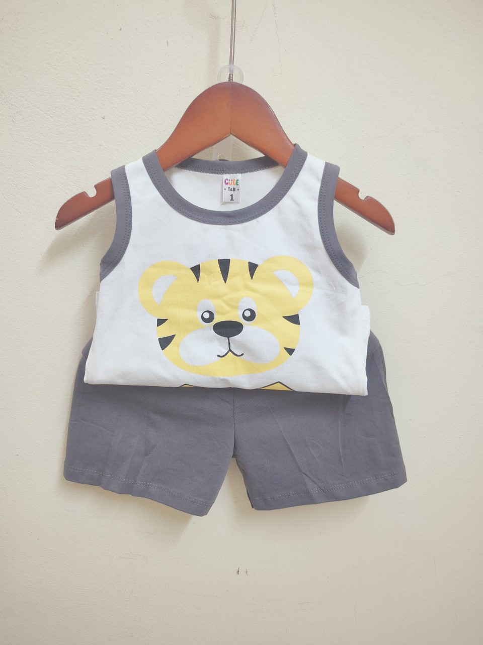 bộ thun sát nách cho bé 8-18kg