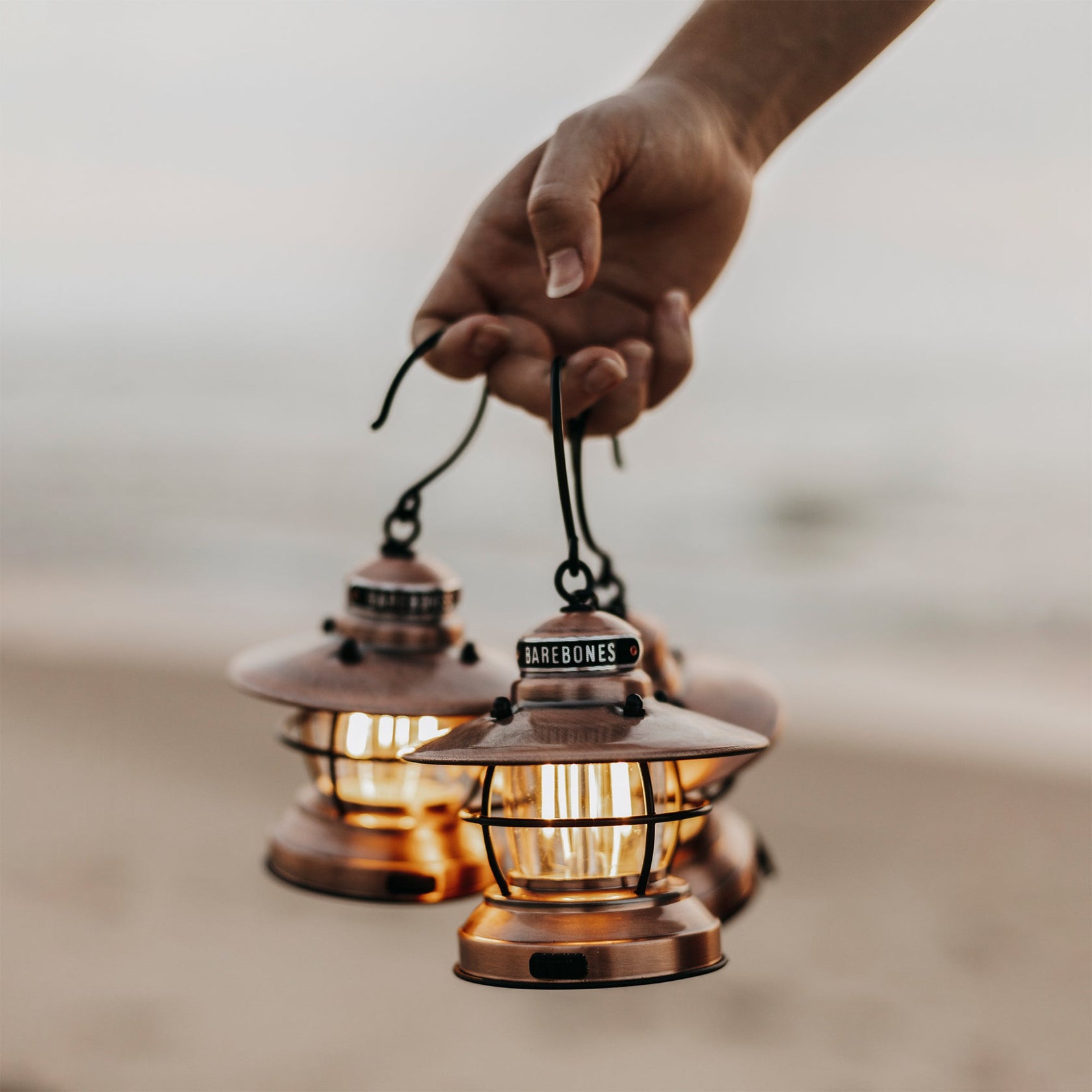 [HCM]Đèn pin cắm trại Barebones Edison Mini Lantern