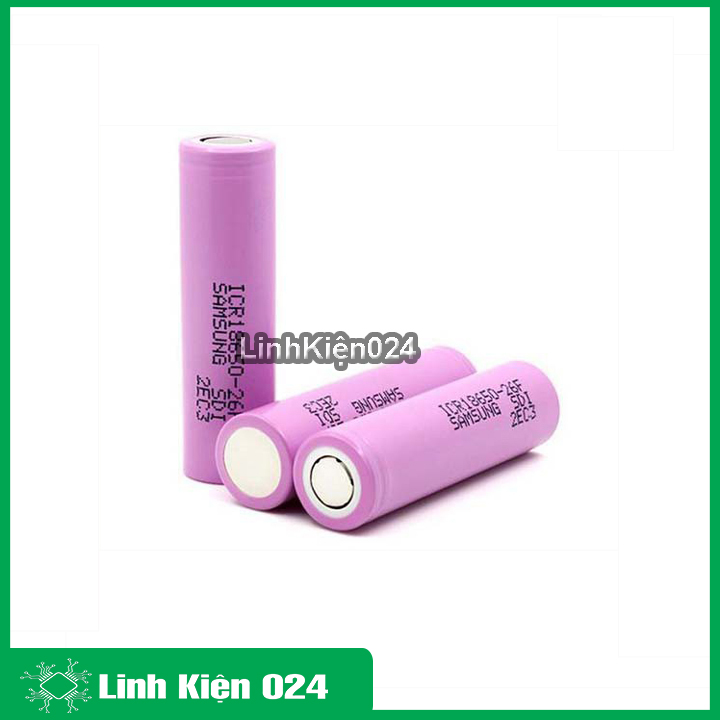 (XẢ HÀNG) 1 Viên Pin 18650 samsung 3.7v đủ dung lượng