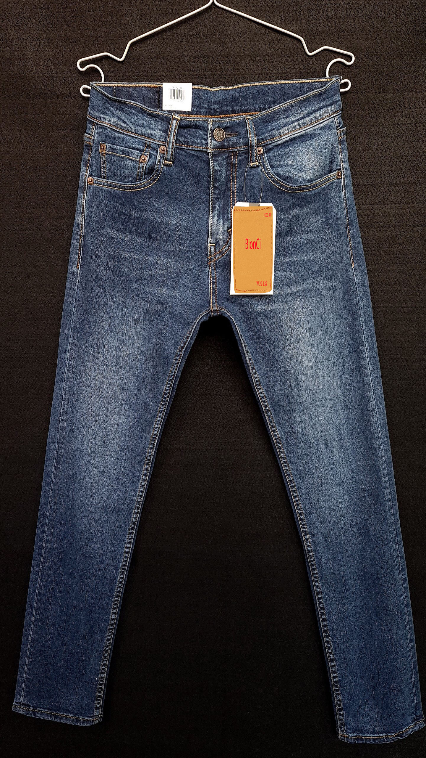Quần Jean Nam Dài Slim Fit