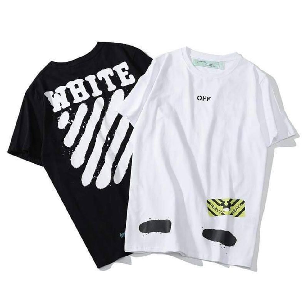 [HCM]Áo thun OFF-WHITE HEAVY Xịt Sơn Unisex