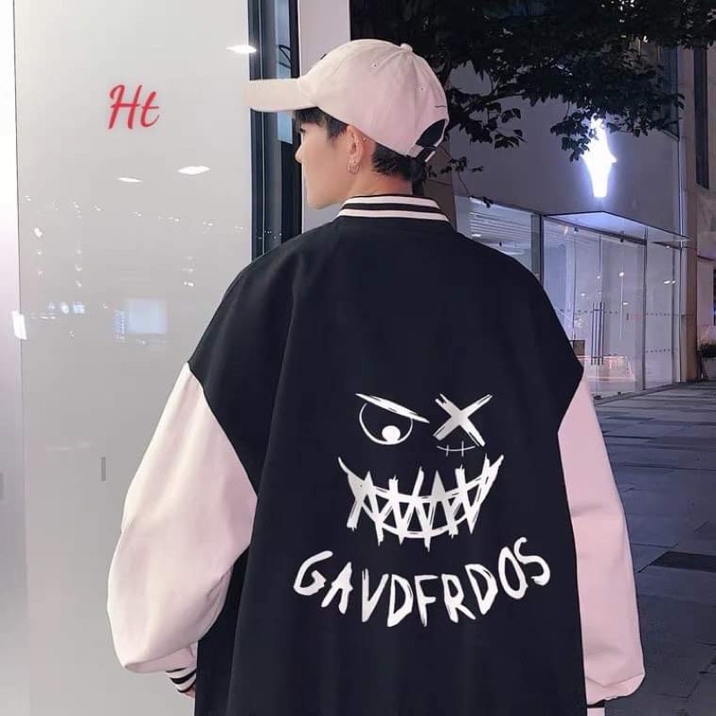 Áo bomber gió phối tay quỷ GAV H2A