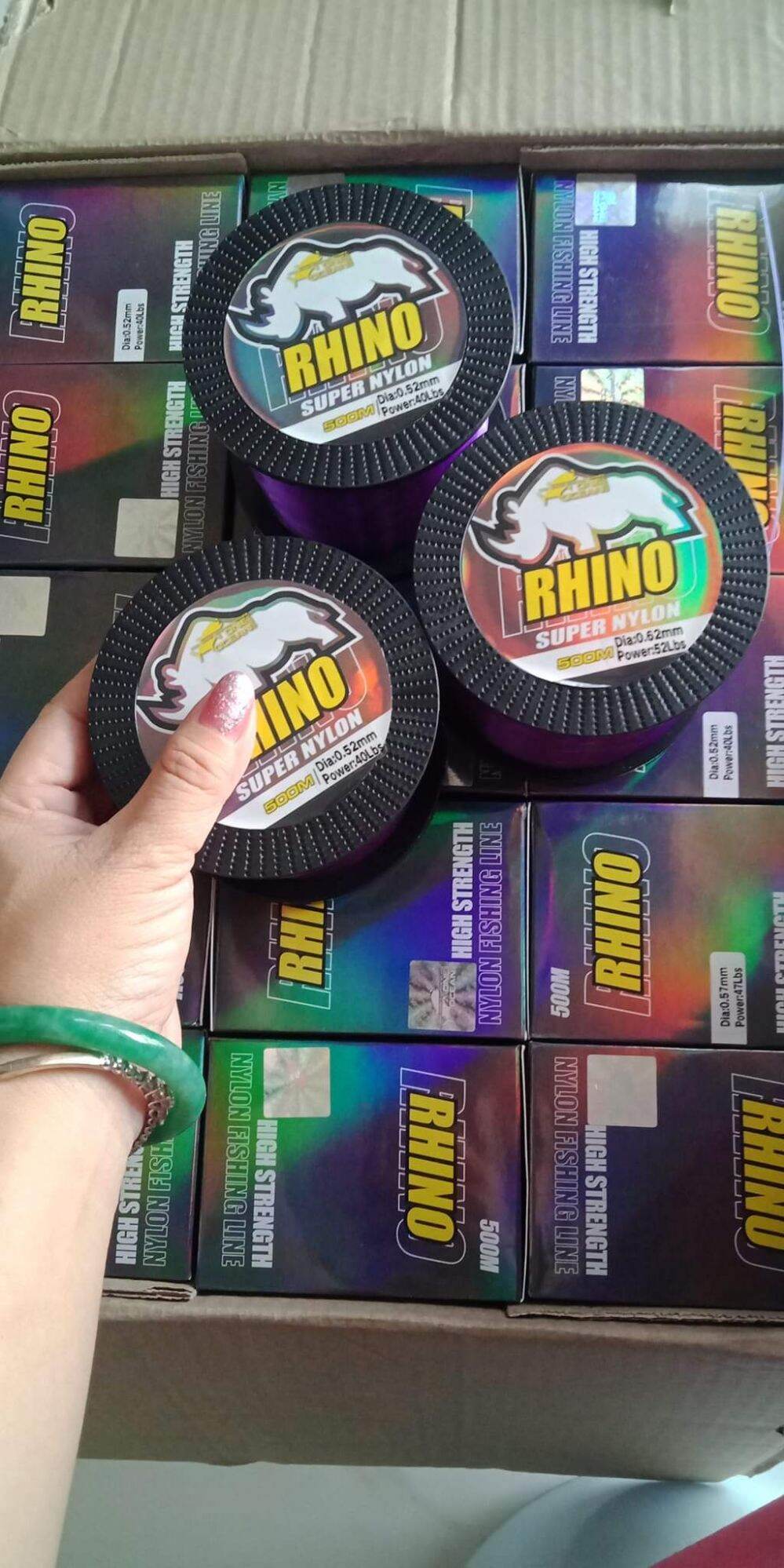 Dây Cước ONE OCEAN RHINO 500m. size 0.52 mm..