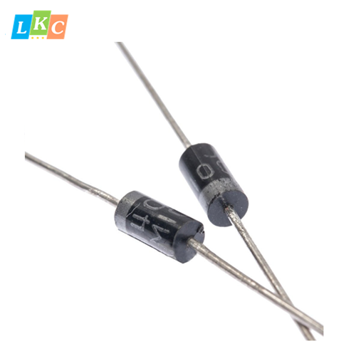 10 chiếc diode 1n4007 chân cắm