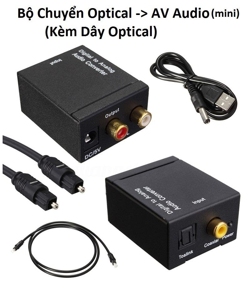 [HCM]Bộ Chuyển Optical ra AV AUDIO