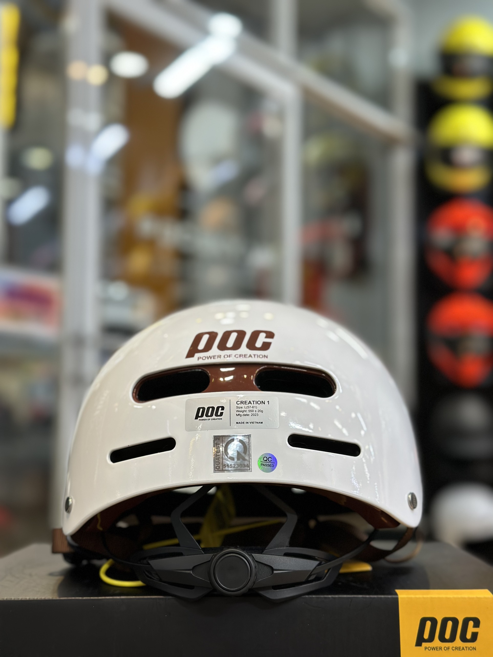 Nón POC P20 Trăng Nâu (POC CREATION 1) 2024