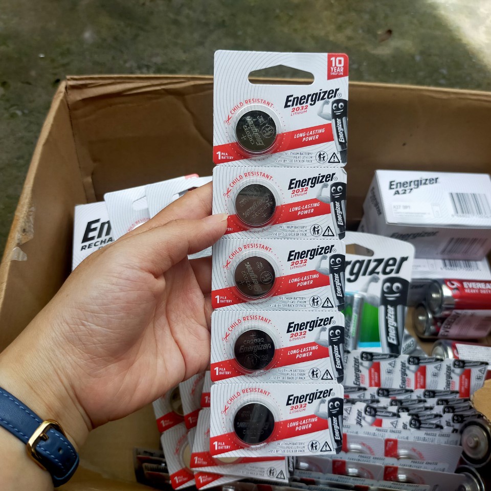 Hàng chính hãng - Pin CR2032 Energizer 3V vỉ 5 viên