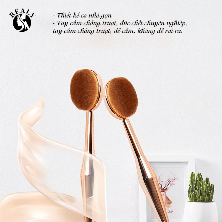 CỌ TÁN KEM NỀN DẠNG BÀN CHẢI