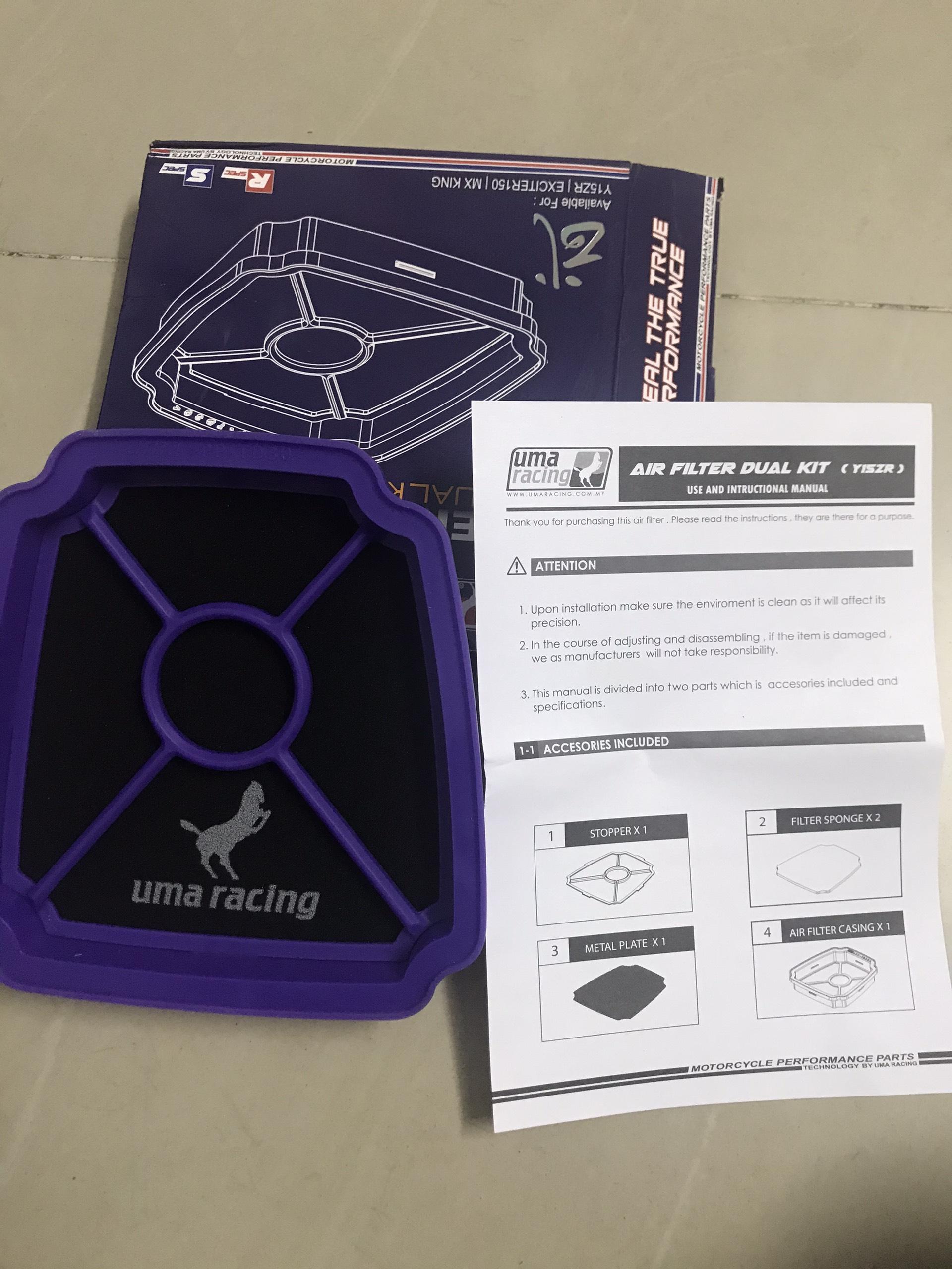 Lọc Gió Uma Racing Cho Exciter 150
