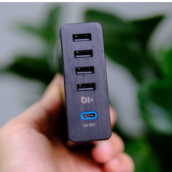 Sạc Anker 5 cổng - 60w USB-C Power Delivery - A2053