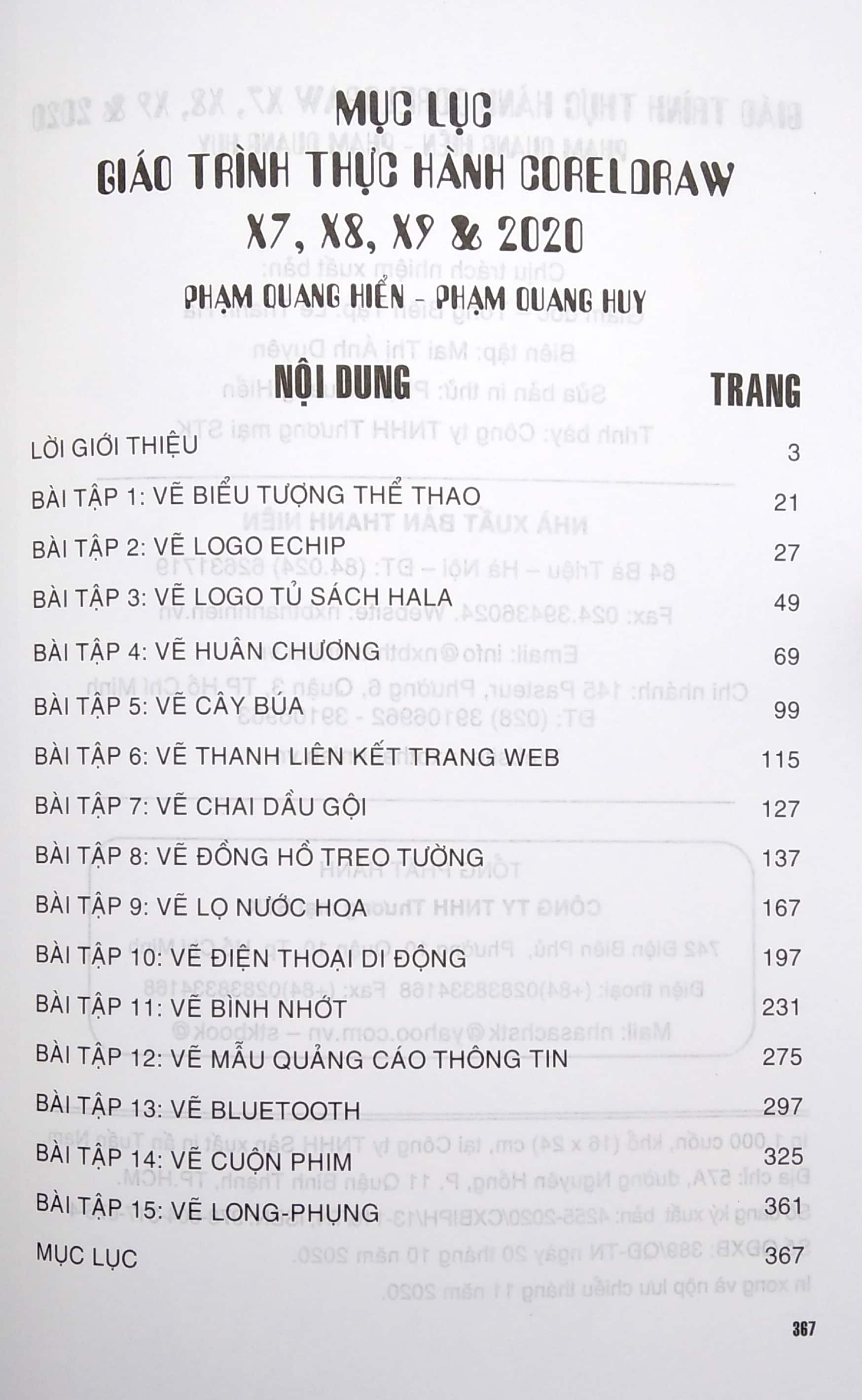 Giáo Trình Thực Hành Coreldraw X7, X8, X9 Và 2020