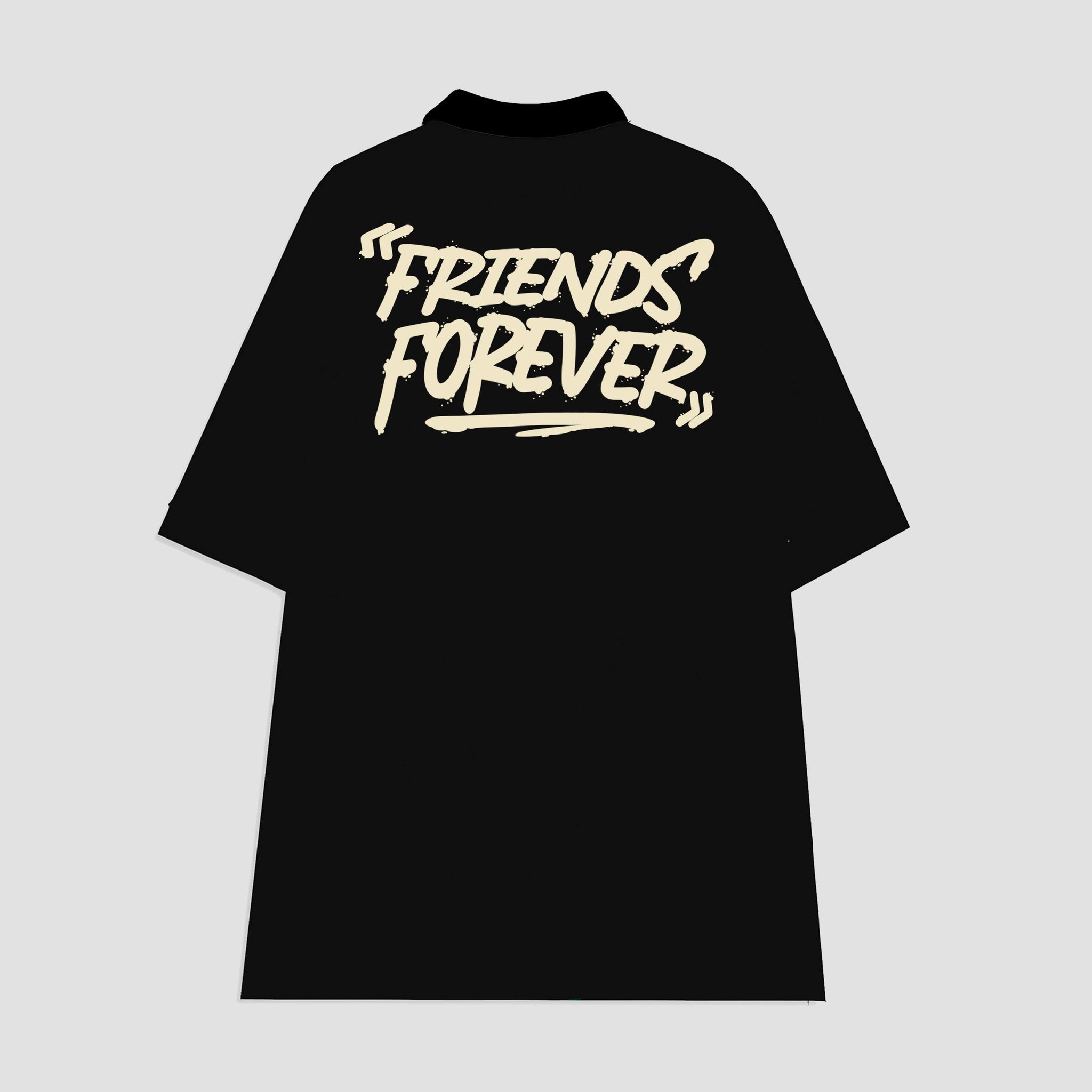 ÁO THUN FF POLO FRIENDS FOREVER GRAFFITI