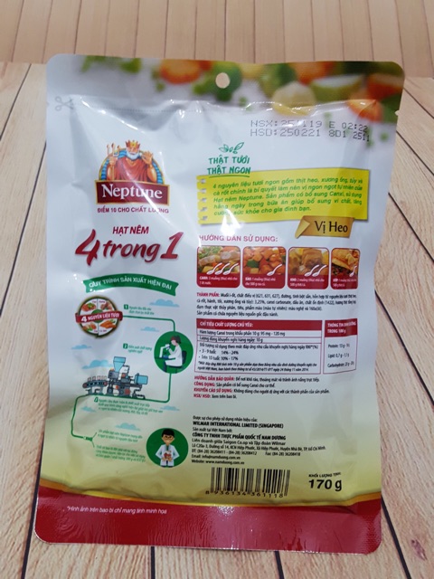 Hạt nêm Neptune 170g