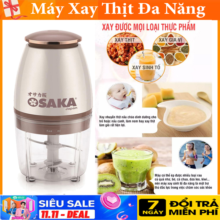 Máy xay sinh tố đa năng - máy xay thịt đa năng, máy say sinh tố mini, máy say sinh tố osaka nhật bản các loại, máy nghiền đa năng thông minh, máy say hành tỏi, máy ép hoa quả, máy xay rau thịt, đá
