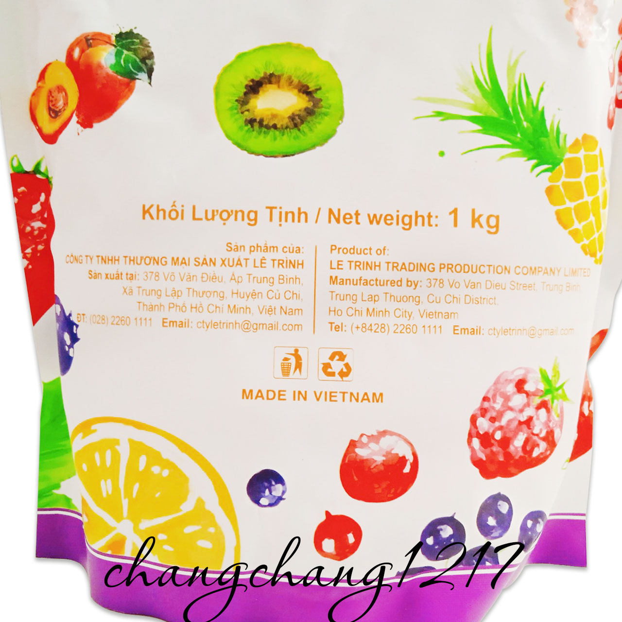 Bột Làm Trà Sữa Socola King Gói 1kg