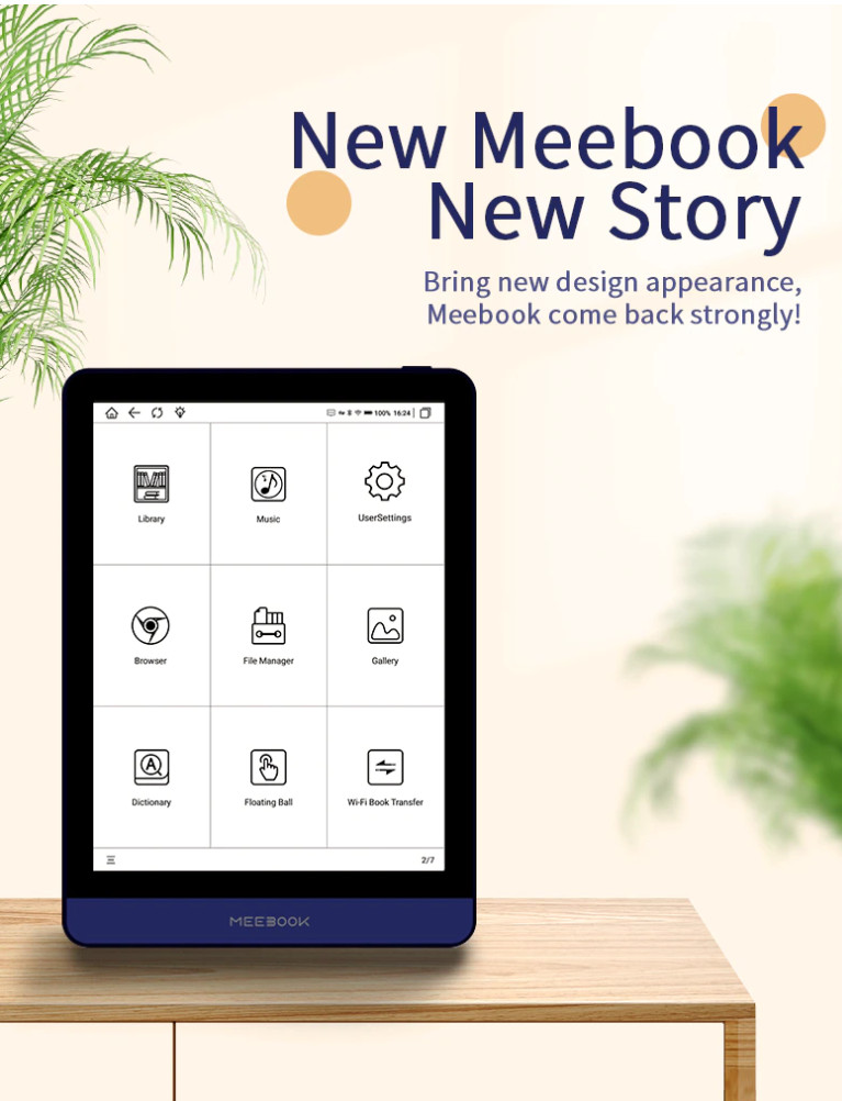 Máy đọc sách Meebook M6, Mới Nguyên Seal