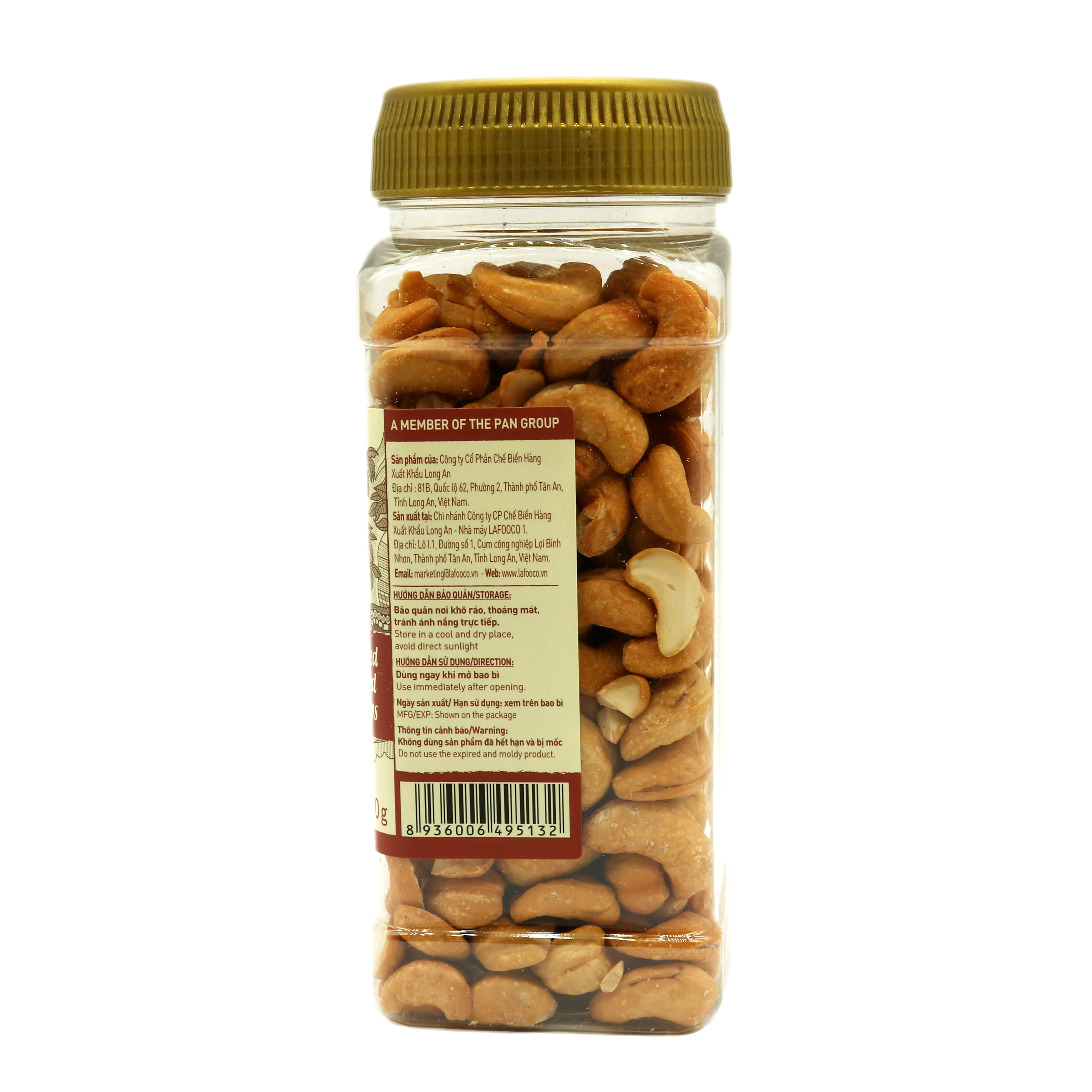 Hạt Điều Rang Không Muối LAFOOCO 270g