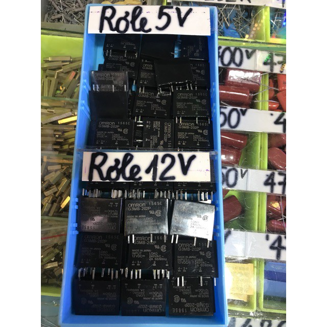 HOT-Rơle bán dẫn 12v và 5v