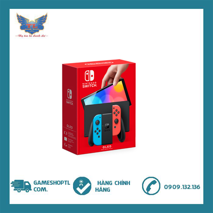 MÁY NINTENDO SWITCH OLED MODEL NEON JOYCON / WHITE JOYCON